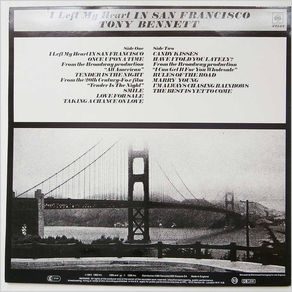 Amazon.co.jp: I Left My Heart In San Francisco - Tony